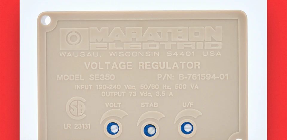 Marathon se350 avr регулятор напряжения генератора