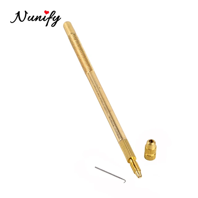 Nunify Ventilating Needle For Lace Wig Kit Wig Needle Holder And Needle  Together For Wig Making