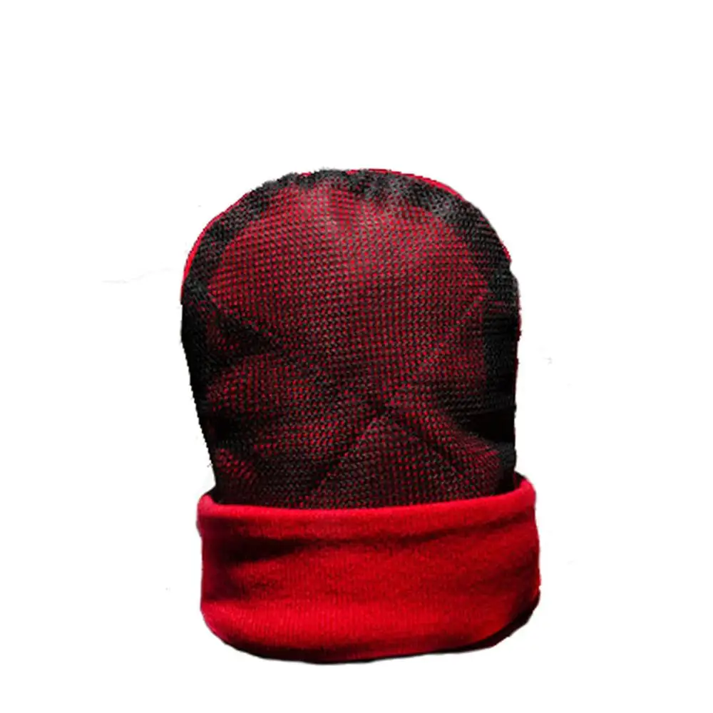 Профессиональные Bboy головные уборы бини, вязаная шапка, шапочки для танцев, шапочки из хлопка, черная шапка, Прямая поставка - Цвет: Красный