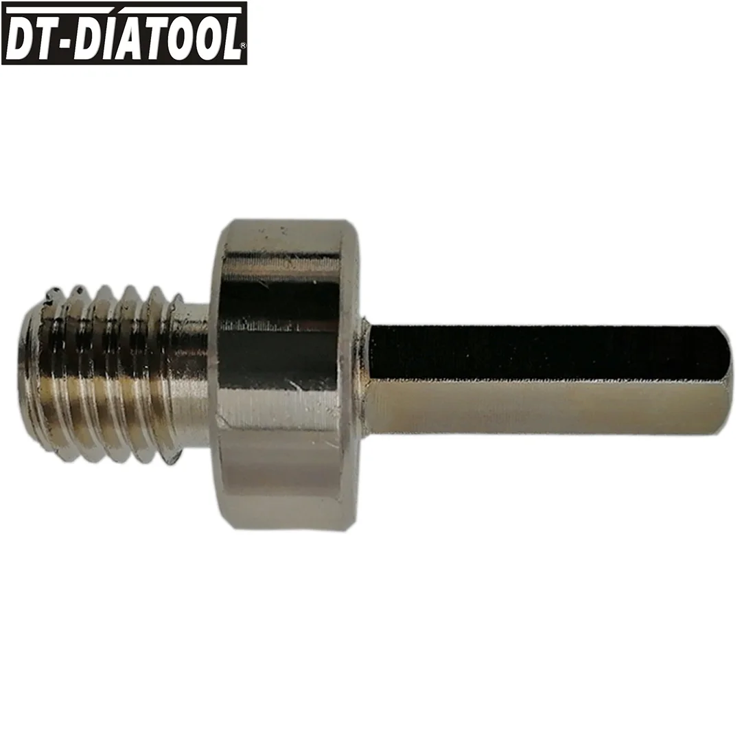 DT-DIATOOL 1 шт. M14 с наружной резьбой до 3/8 с шестигранным хвостовиком адаптер для ручной дрели электрическая дрель изменение резьбы конвертер сверло коронка