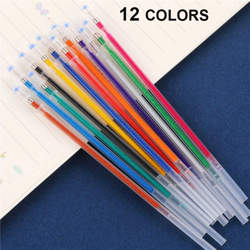 Korean 12/18/24/36/48 Pack Creative Flash Color Gel Pens Set – Proshot  Bazaar