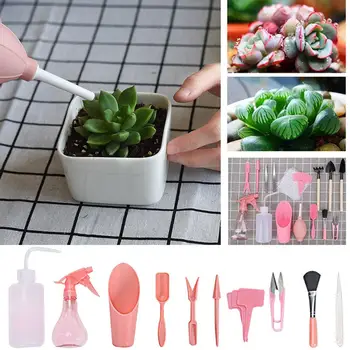 

Garden Planter kit DIY Accessories Sowing succulents transplant seedlings planted tool Bonsai fertilizer drilling device 1 Set
