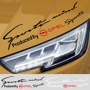 

Creative Car Lamp Eyebrow Sticker Headlight Eyebrow Decoration Decal For Opel Astra H G J Insignia Mokka Zafira Corsa Vectra C D