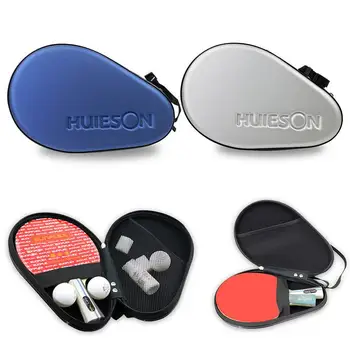 

Faux Leather Water Proof Portable DurableProtective Table Tennis Racket Casetable tennis Bag Bat Paded Cover