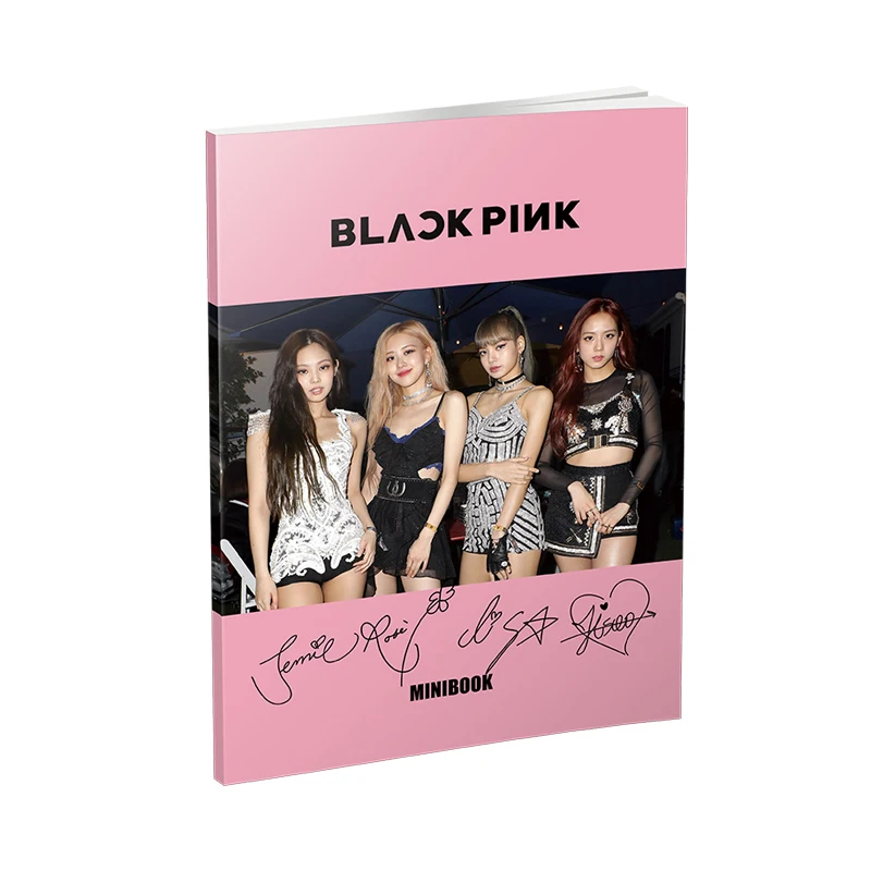 

Kpop BLACKPINK JENNIE JISOO LISA ROSE New Album Photobook Fashion K-pop BLACKPINK Mini Photo Album Photo Card Fans Souvenir