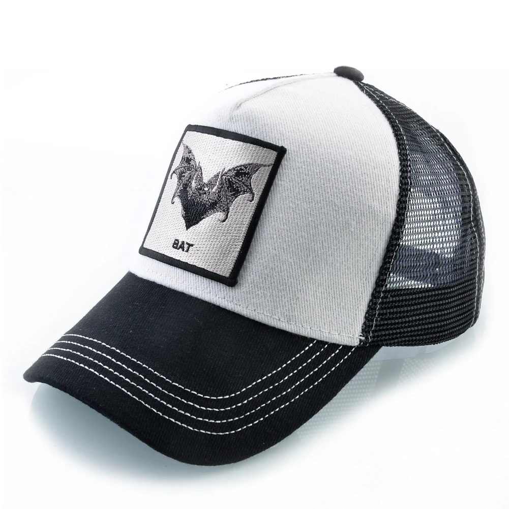Baseball Cap With Bat Embroidery Four Seasons Snapback Trucker Caps Men Women Fashion Hip Hop Baseball Hat Outdoor Visor Caps - 2