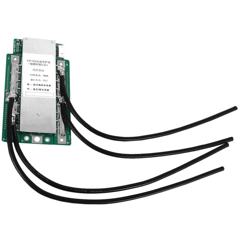 4S 3 2 V Lifepo4 литий-железо фосфатная Защитная плата 12 8 инвертор с высоким током Bms Pcm