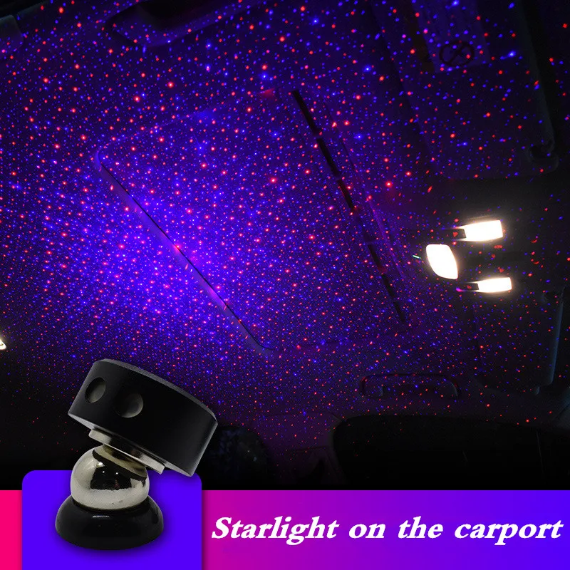 

Car Led Light USB LED Car Atmosphere Ambient 12v 24v Colorful Star Light for Home Bedroom DJ Car Interior Decorative Light