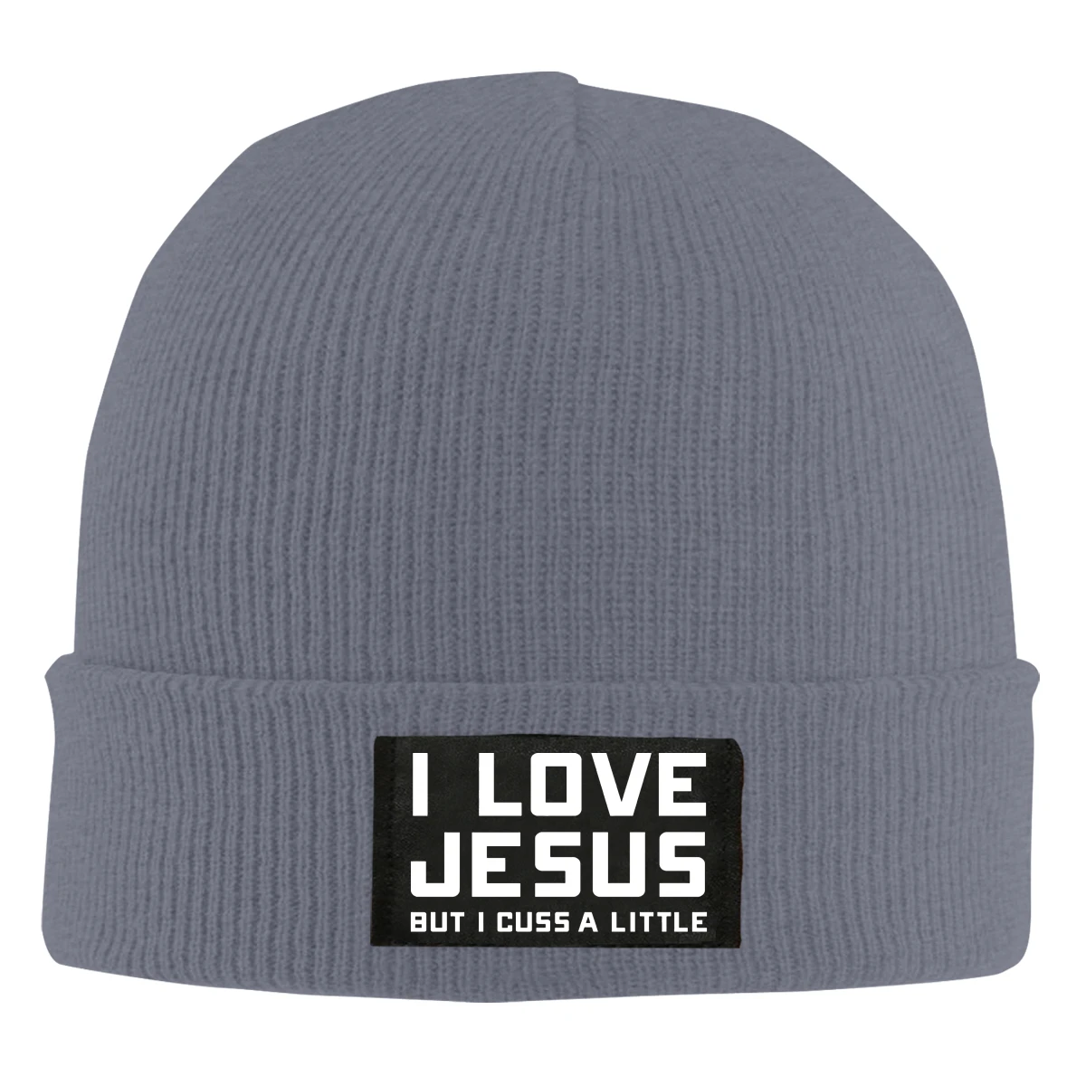 I Love Jesus But I Cuss A Little Black Beanie мужской женский зимний теплый для катания на лыжах Череп Кепка вязаная шапка