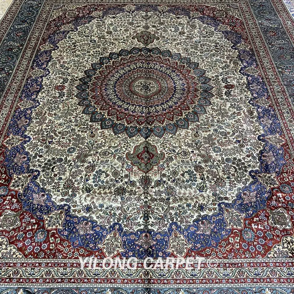Yilong 8'x10' китайский персидский ковер Классический Шелковый персидский ковер из Ирана(YXR353A