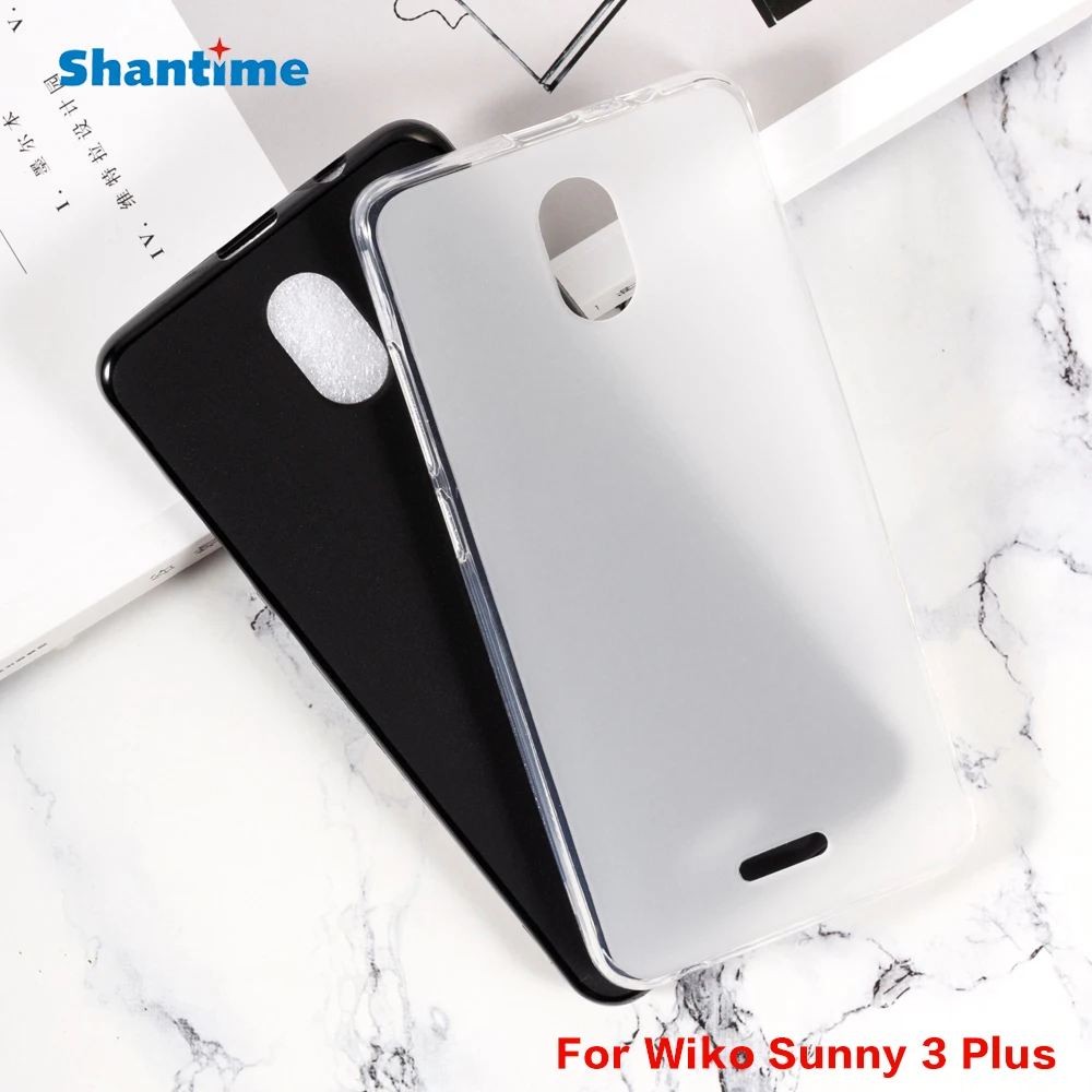 Для Wiko Sunny 3 Plus гелевый силиконовый защитный чехол для телефона Мягкий из ТПУ |