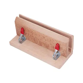 

1pc Wooden Leather Craft Retaining Clip Sewing DIY Hand Tool