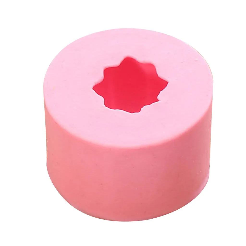 Pink Хэллоуин форма тыквы смешное клейкое Шоколадное Мыло ручной работы Силиконовая форма «сделай сам» Смола глина свечи формы для искусства ремесло кондитерские формы торта - Цвет: Pink