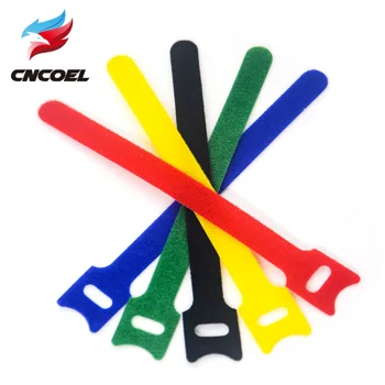 

50 Pcs T Type Cable Tie Wire Storage Cable Power Cable Tie Wire Cable Cord Nylon Strap Hook Loop Ties Tidy Organiser Tool