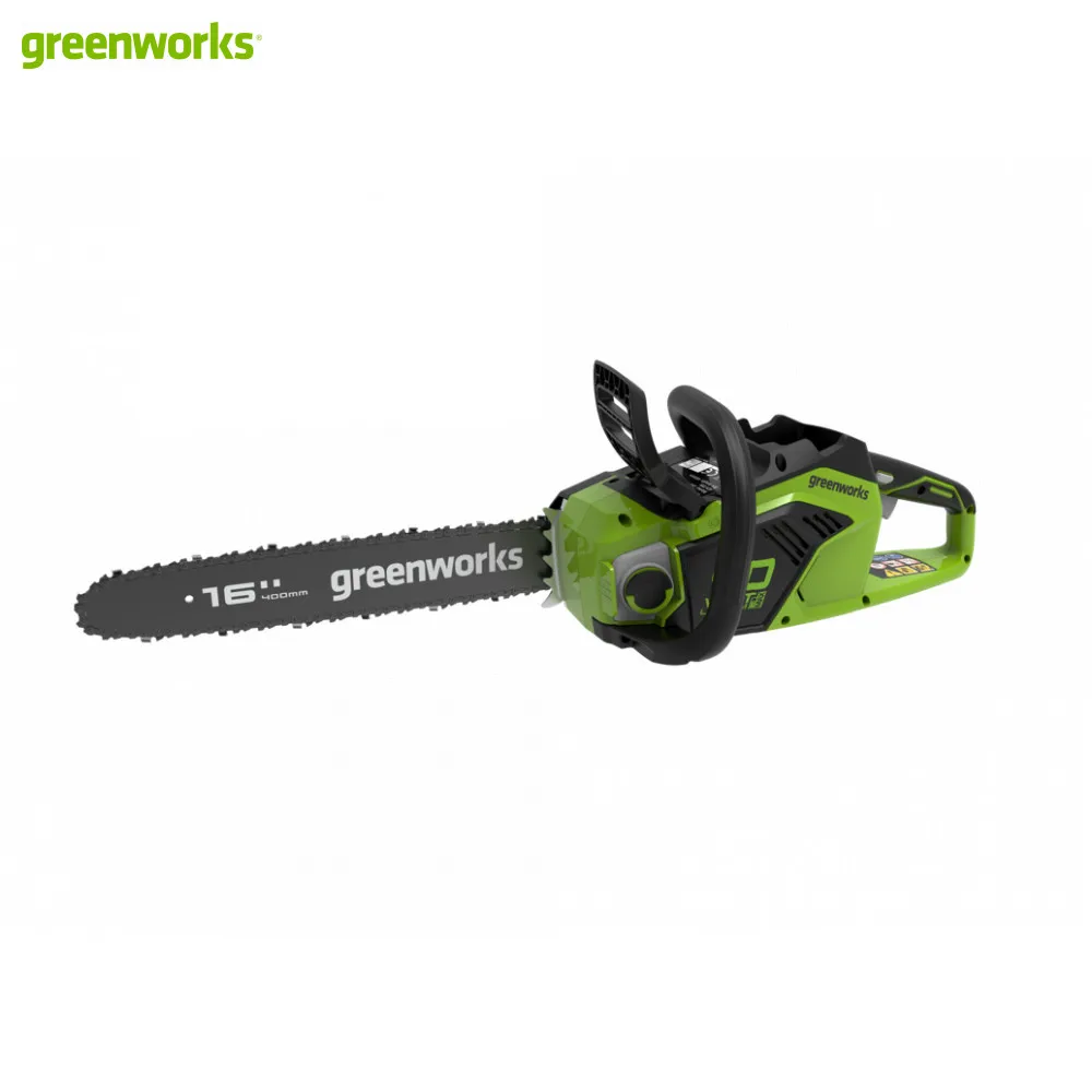 Цепная пила аккумуляторная GreenWorks GD40CS18 40V 40 см бесщеточная до 1 8 КВТ без АКБ и