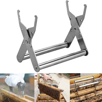 

Bee Hive Frame Holder Bee Nest Frame Clamp Stainless Steel Capture Frame Grip Beekeeping Accessories Bee Tools