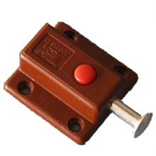 

Furniture Hardware Plastic Button Latch Automatically Next Spring