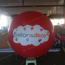 Цифровой напечатанный 2 м ПВХ надувной Гелиевый шар небо воздушный шар летающий шар для рекламы продвижение события