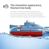 70CM Dive Depth Simulation Remote Control Military Submarine Dual Motors Stable Hover Power Off From Water 25Mins Endure RC Toy 4