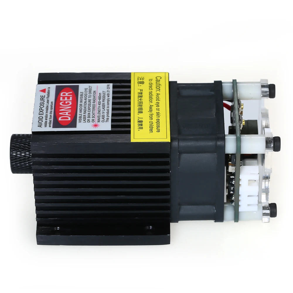 1600 mW/2500 mW EleksMaker 405-445NM синий лазерный модуль 2,54-3 P ttl/PWM модуляция для DIY Лазерный гравер