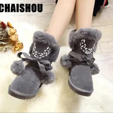 D302/качественные женские зимние ботинки ботильоны на шнуровке с круглым носком, со стразами, на высоком каблуке обувь на плоской подошве женские носки