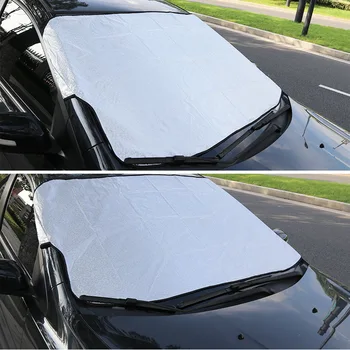 

Silver Windshield cover Blocking Exterior Sunshade Protector Winter Guard
