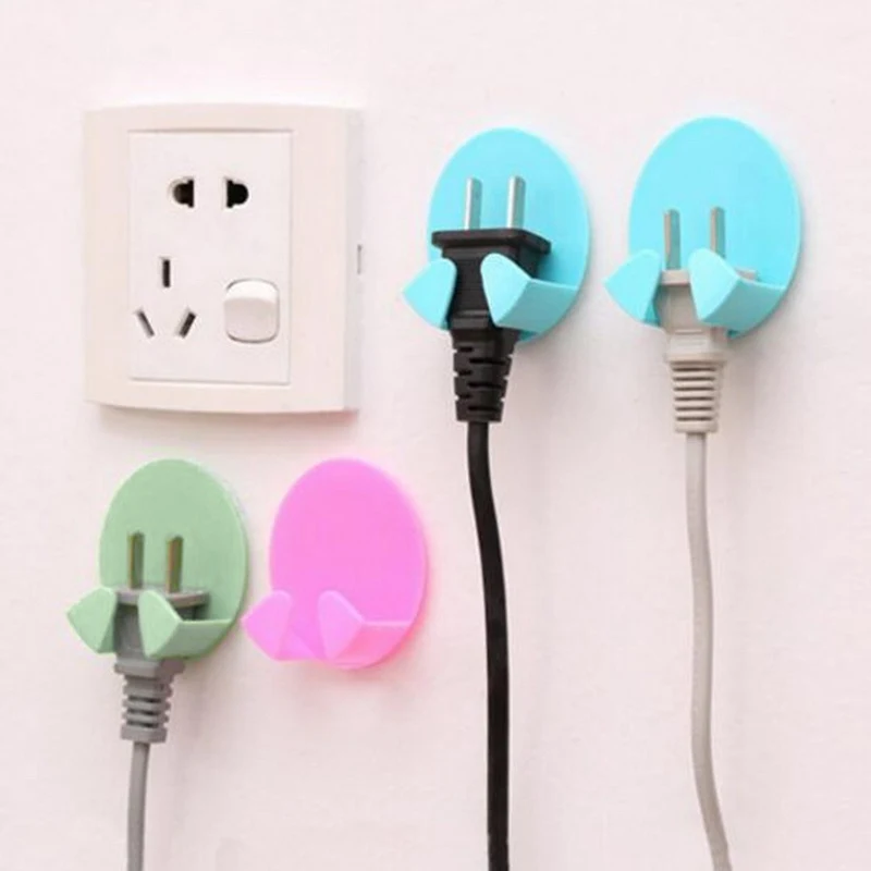 Hot New Random Color Storage Hook Self Adhesive Home Kitchen Wall Door Plastic/Stainless Steel Holder Hook Hanger Hanger Wall