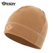 Зимняя тактическая флисовая Кепка для спорта на открытом воздухе, ветрозащитная камуфляжная теплая шапка для путешествий, катания на лыжах, пеших прогулок, новинка, зимняя Экипировка