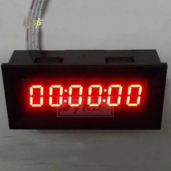 

Counter Meter 6 Digit Digital LED 0-999999 display Up Plus Totalizer DC 8v-12V