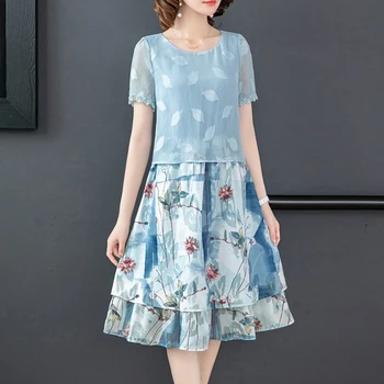 

Geometric Pattern Summer Plus Size Dress Women Deep O Neck Half Sleeve Long Maxi Beach Dress Vintage Female Belted Boho Dresses