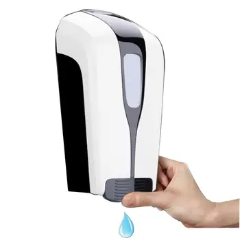 

Hand Sanitizer and Hand Soap Dispenser,Wash Liquid Box,Wall Mounted,Press Type,500ml(17.6oz)