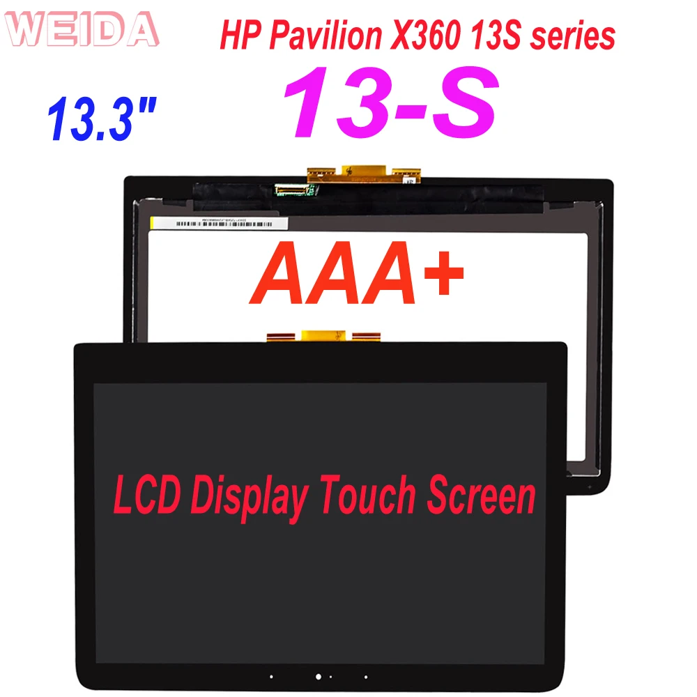 AAA + 13 3 &quotЖК-дисплей для струйного принтера HP Pavilion X360 13S 13-S серии 13-s056nw 13-s003na
