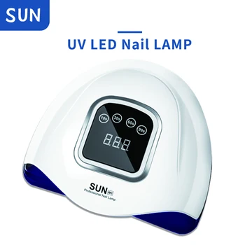 

SUN M1 Lamp For Drying Nail Gel Polish 45 LEDS 86W Powerful UV LED Nail Lamp For Manicure With LCD Display Nails Dryer