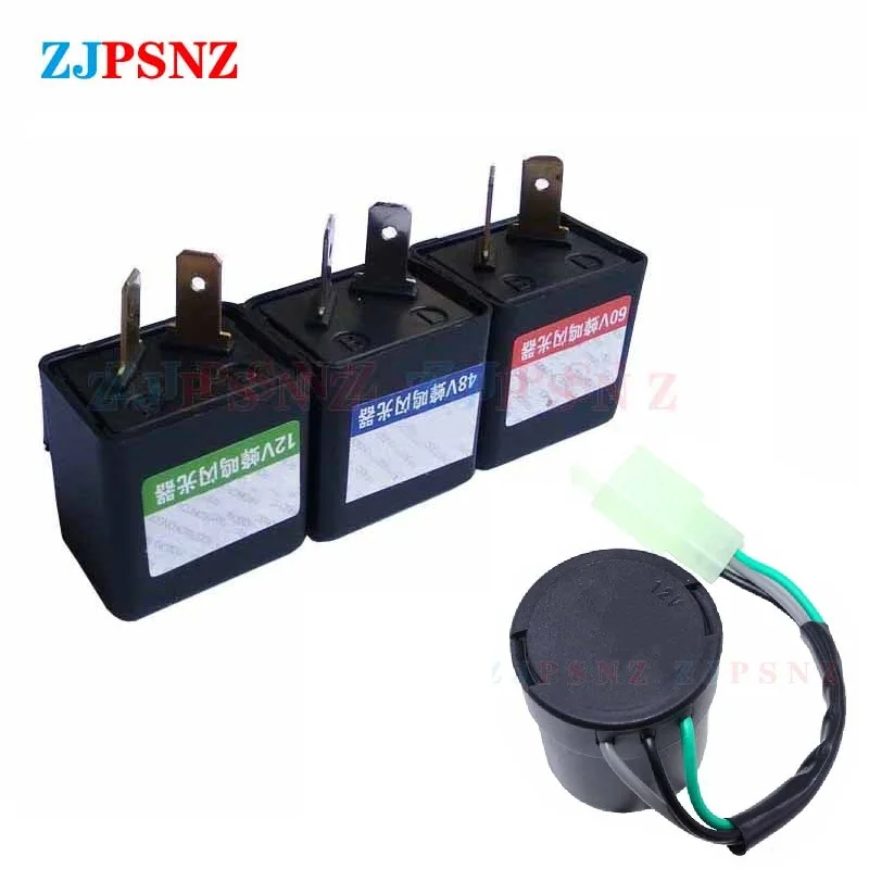Flasher Relay Turn Signal Dc12v 48v 60v 2pins 3pins Buzzer Beep Flasher