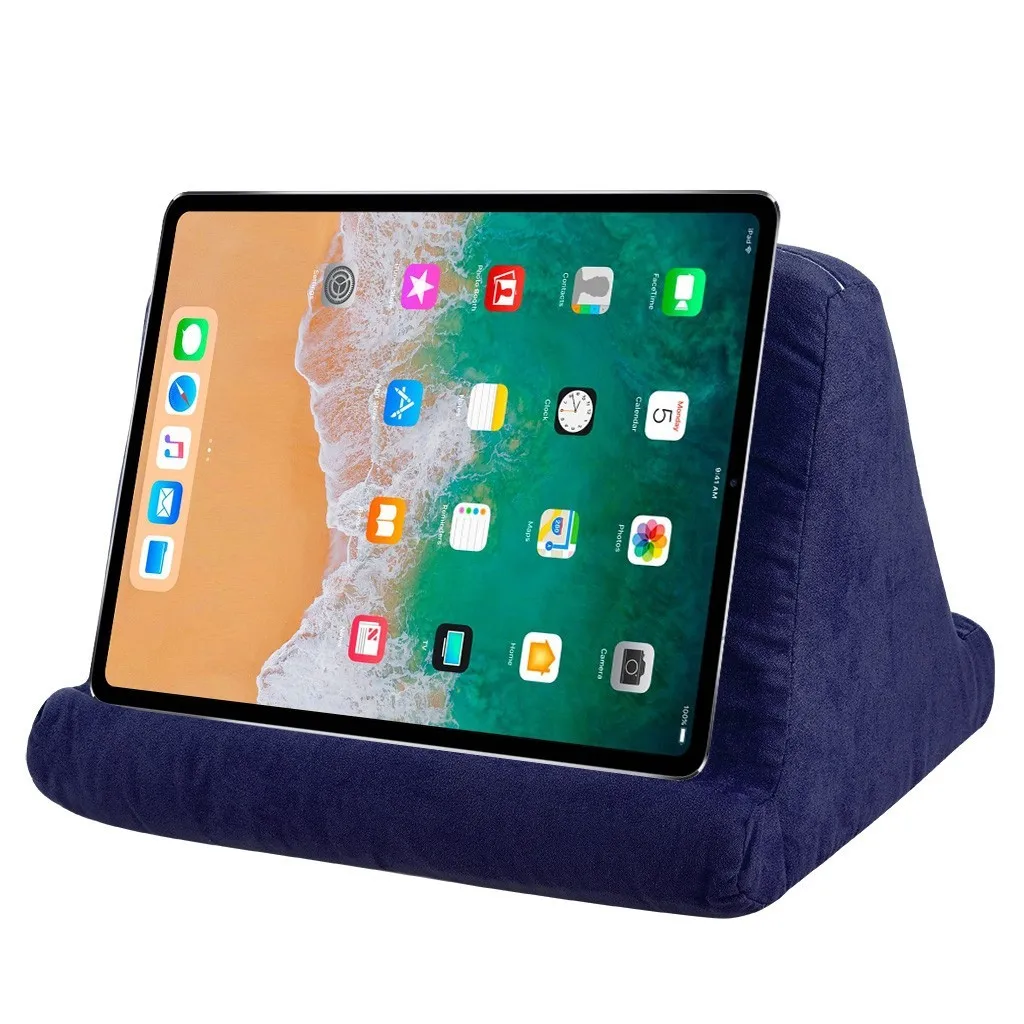 Портативный складной планшет кронштейн для iPad просо samsung pad для чтения кронштейн мягкий кронштейн подушки смартфон планшет bracke