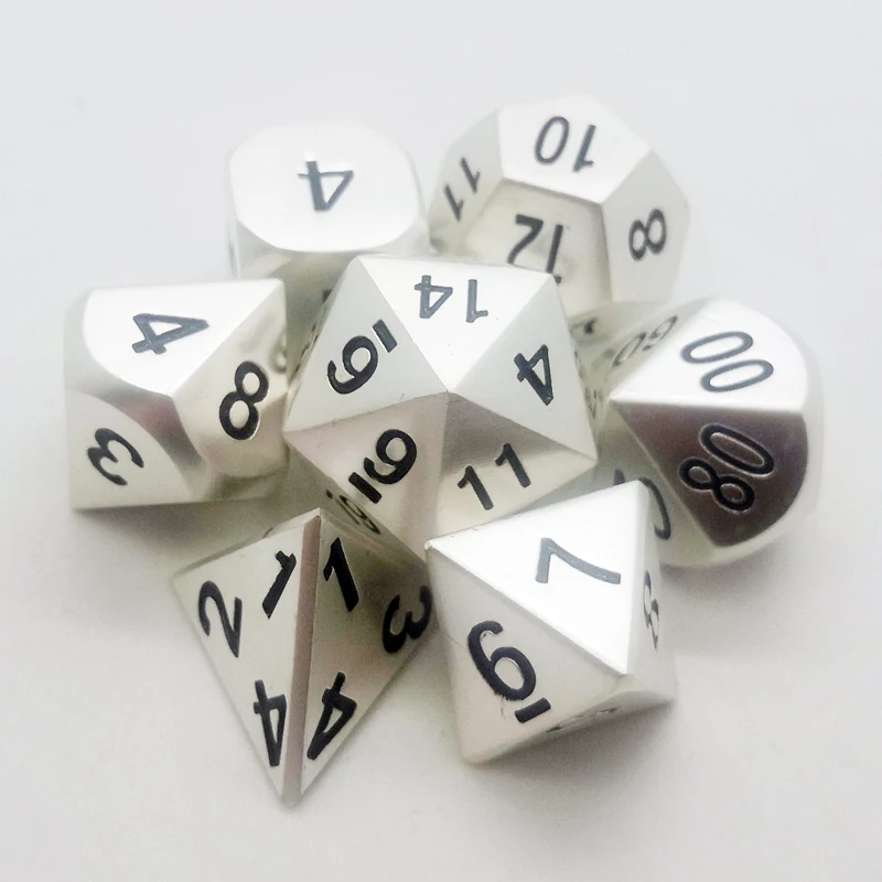 DND role-playing Game dice MTG Pathfinder board game metal D4-D20 polyhedral set | Спорт и развлечения