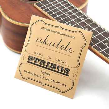 

4Pcs/Set Acoustic Guitar String Universal Brass Hexagonal Steel Core Strings For Musical Instruments Guitars Strings AccessorieY