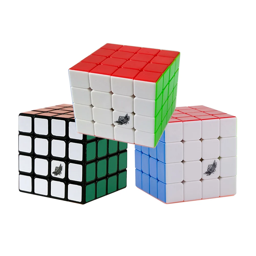 IQ кубики циклонные для мальчиков Xuan G4 / JiSu FeiTeng 4x4 кубик высокоскоростной