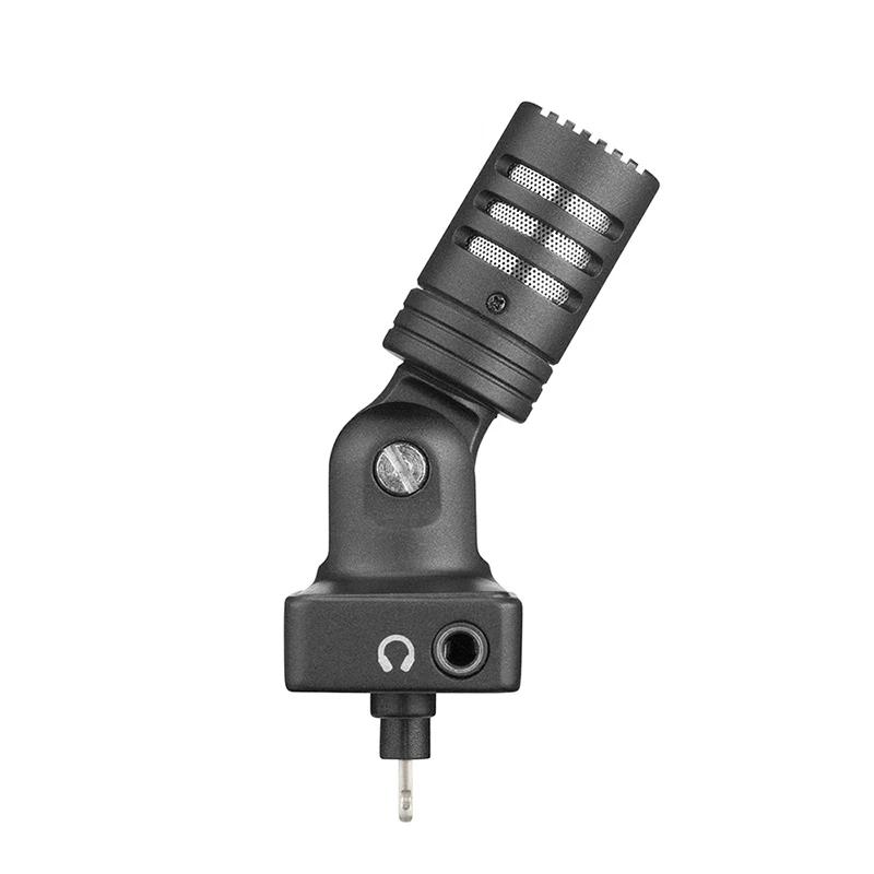 

Saramonic SmartMic Di Vlog Record Microphone for iPhone Xs Max XR X Wireless Lighting Port Real Time Live Mic for IOS