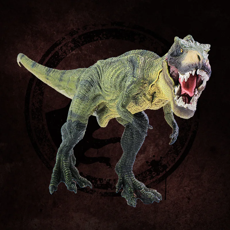

Dinosaur Model Solid Plastic Tyrannosaurus Rex Dinosaur Toy Simulation Animal Model Science and Education Figure Desk Decor Gift