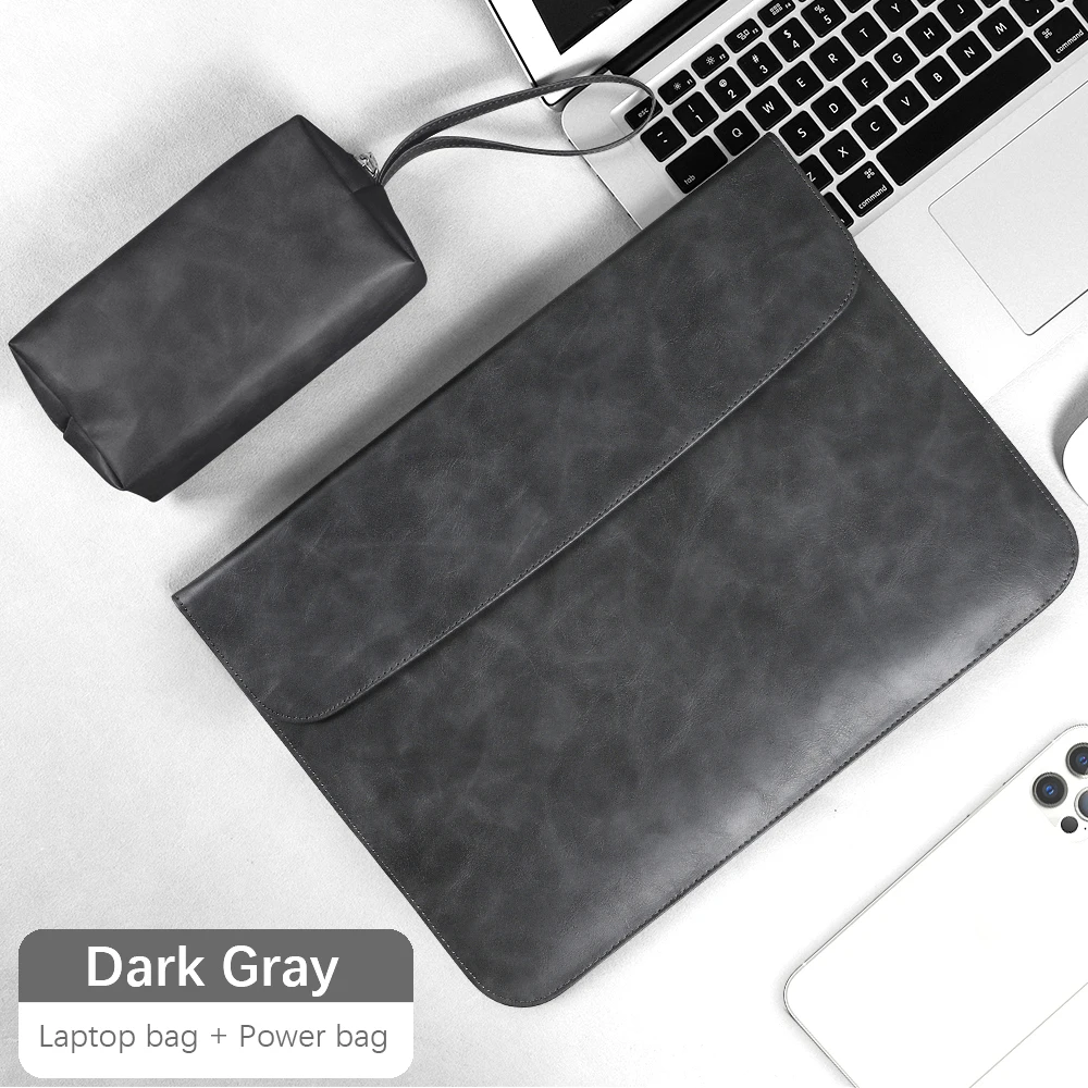thumbnail image 1 of Maletín para Macbook Air 13, funda para Macbook Pro 13, funda para Macbook Air M1, funda para portátil 13,3 14 15 15,4 16 pulgadas, bolsa para portátil 15 6, 1 of 4