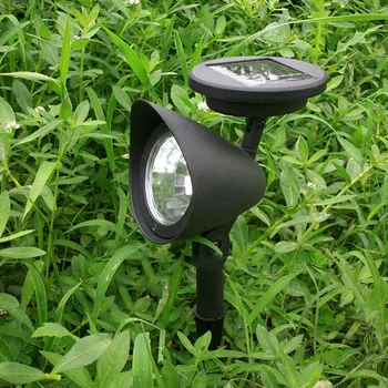 

Solar Light 3 LED lamp Powered Spotlight Outdoor Garden Landscape Lawn Yard Path Spot Decor Lamp Auto On Hot Worldwide New