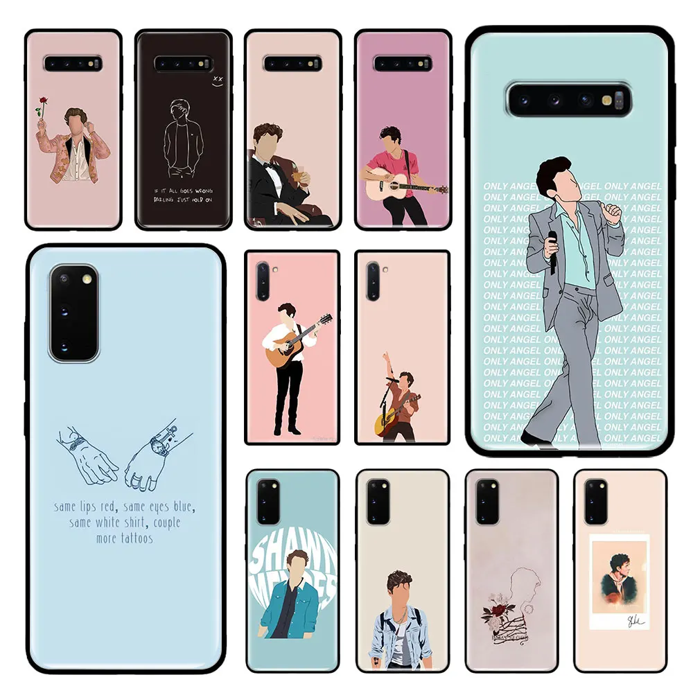 Чехол Larry Stylinson Tattoos для Samsung Galaxy S10 S20 Ultra S9 S8 Plus S10e Note 10 Lite 9 черный мягкий чехол