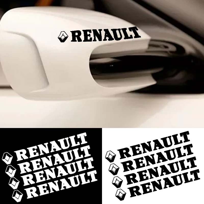 

4pcs Car Door Handle Sticker Decal Sticker Decoration for Renault Megane 2 3 Duster Logan Clio Laguna 2 Captur Car Accessories