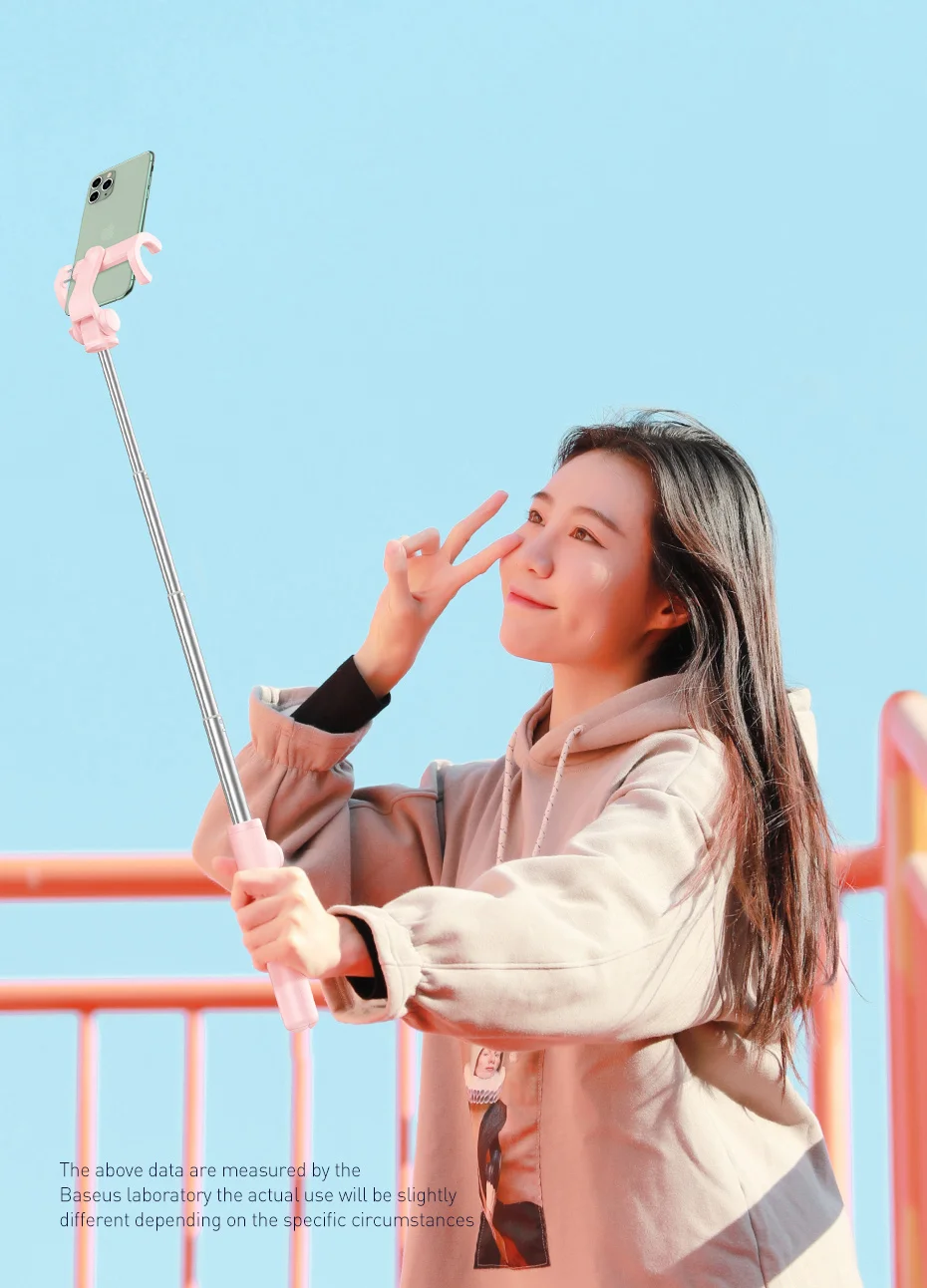 Baseus Wireless Tripod Selfie Stick Mono pod With Remote 12
