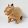Simulation Capybara Plush Stuffed Animals Plush Toy Soft Dolls Real Life Capybara Dolls Kids Toys Peluche Christmas Gift 18cm 4