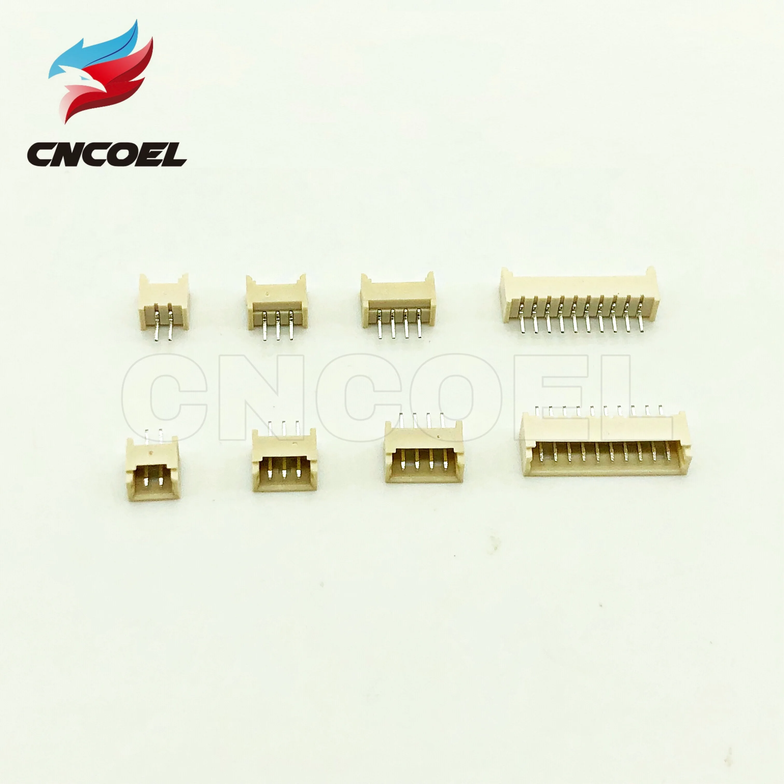 

20pcs Micro JST 1.25mm 2/3/4/5/6/7/8/9/10/11/12P Male Pin Header 1.25mm Pitch Connector