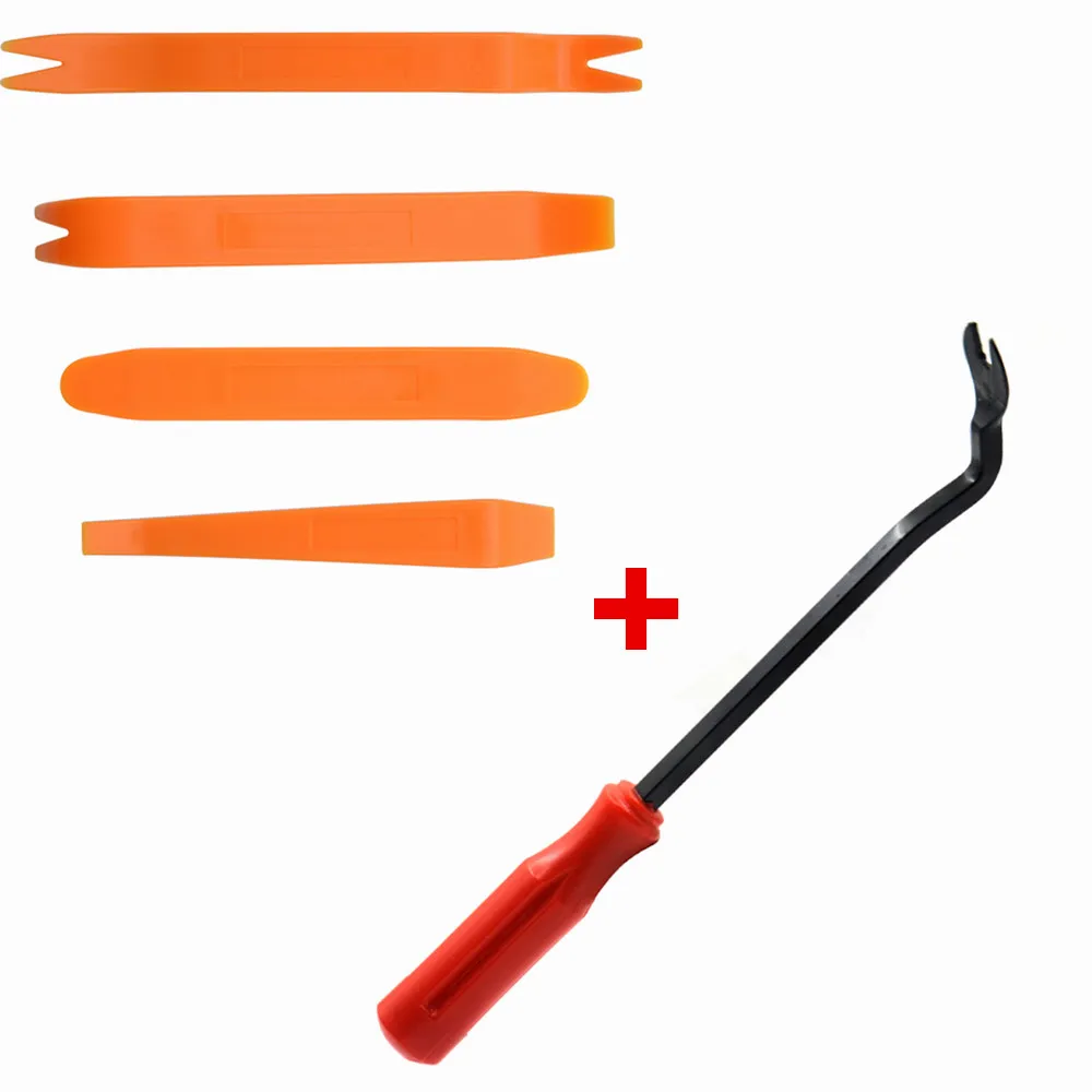 Portable Auto Car Radio Panel Door Clip Panel Trim Dash Audio Removal Installer Pry Kit Removal Tool Repair Tool, car radio panel tool