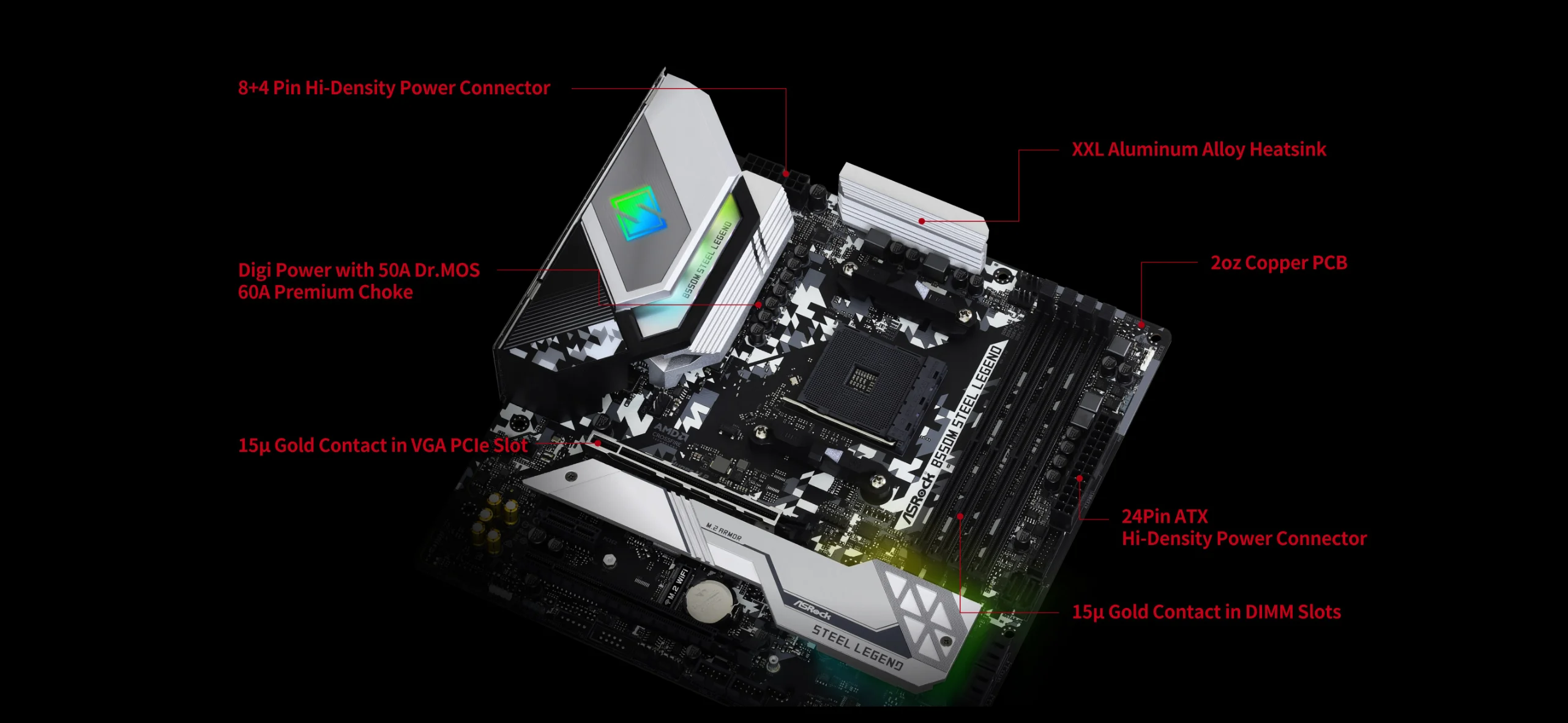 Amd Ryzen 7 5800x R7 5800x Cpu Asrock B450m Steel Legend Images