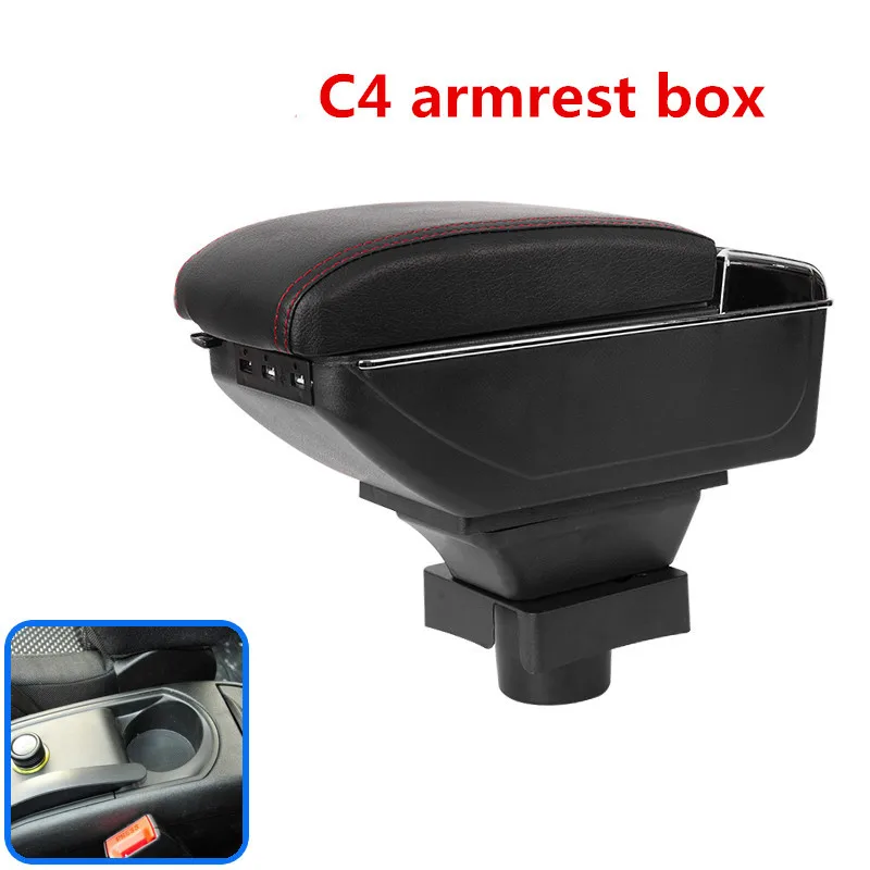 Центральный подлокотник для Citroen C4 Hatchback 2004 2010 поворотный с подлокотниками 2005 2006